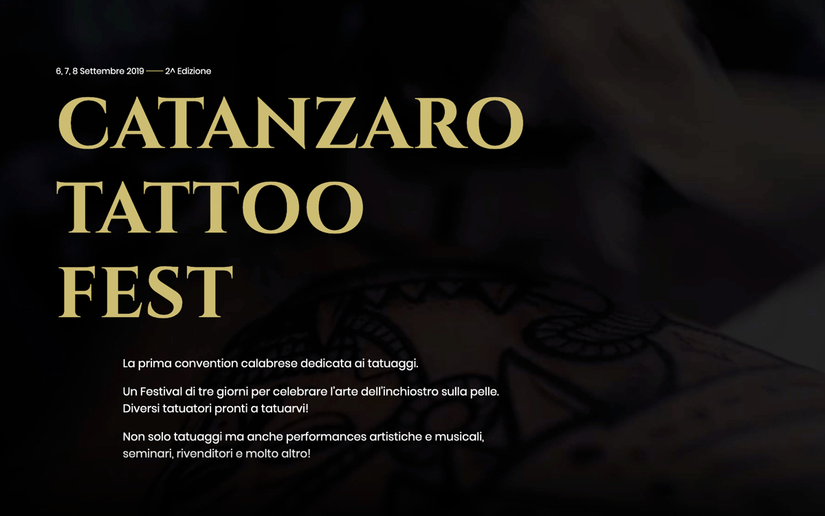 Catanzaro Tattoo Fest cover image