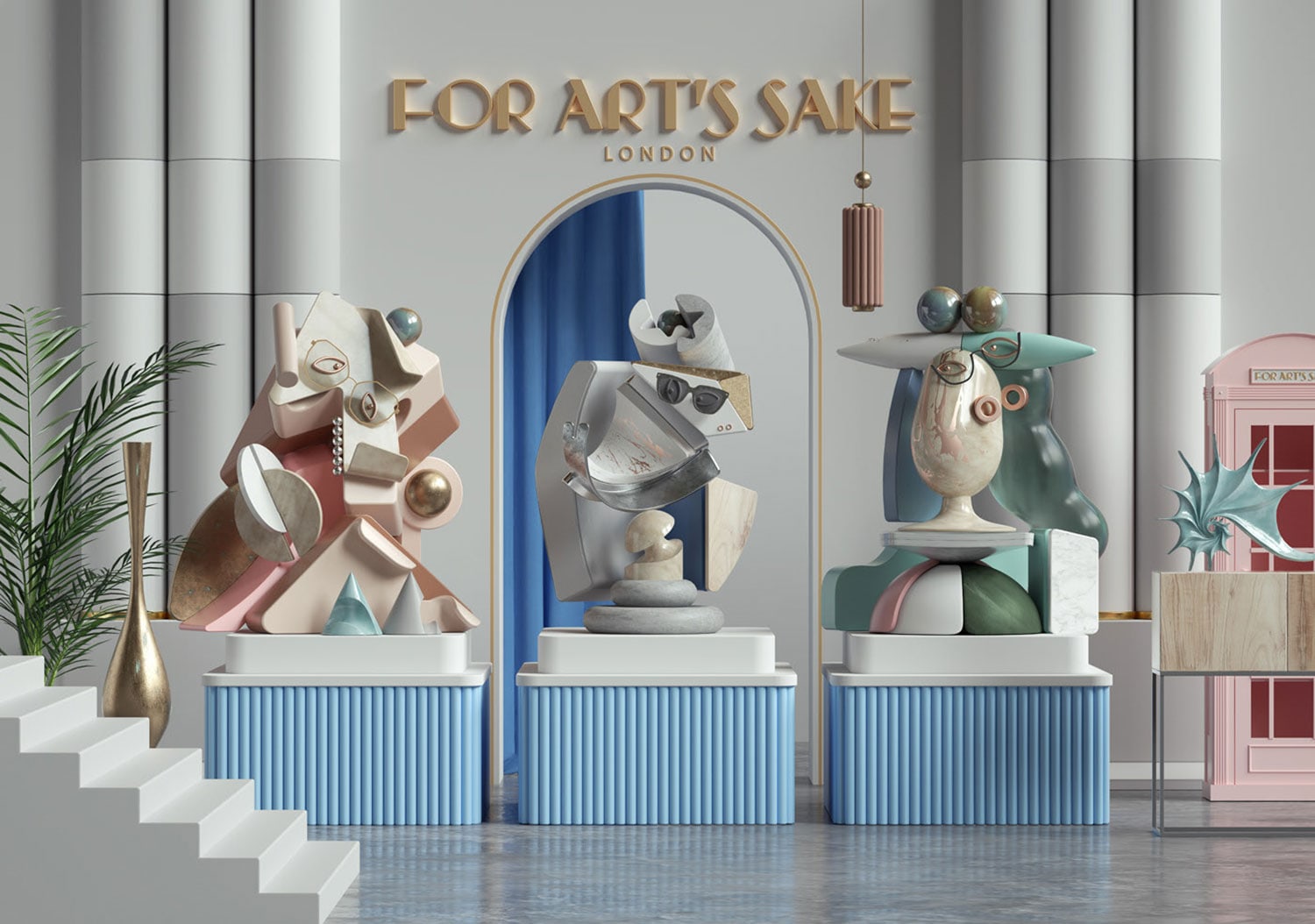 For Art's Sake Wall Design cover image