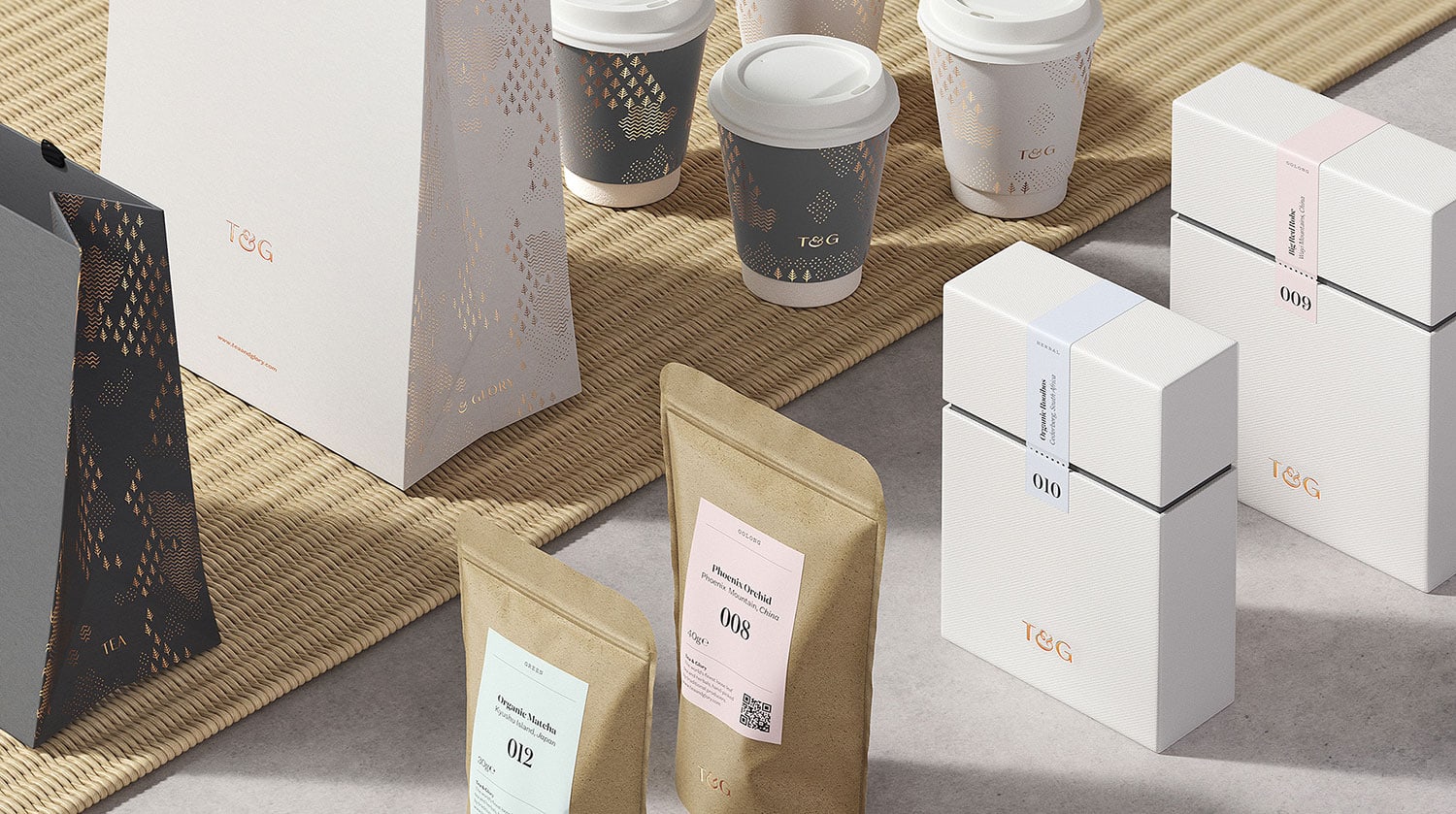 Tea & Glory Branding cover image