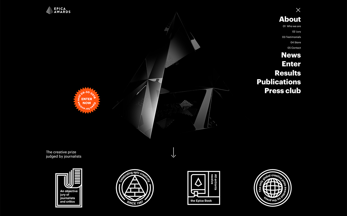 Epica Awards cover image