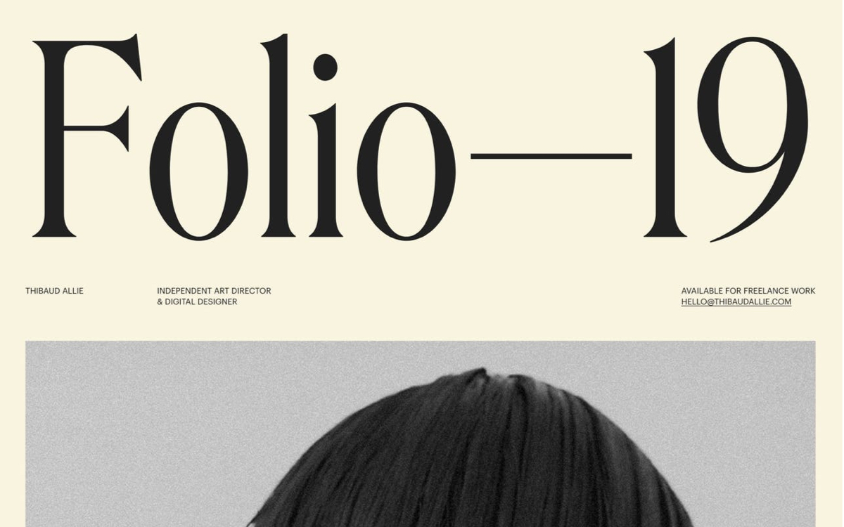 Thibaud Allie — Folio 19 cover image