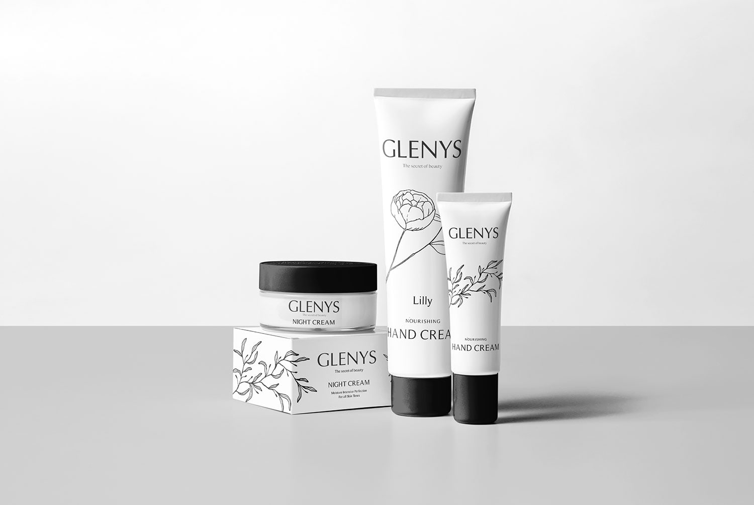 Glenys -  Skin care Branding cover image