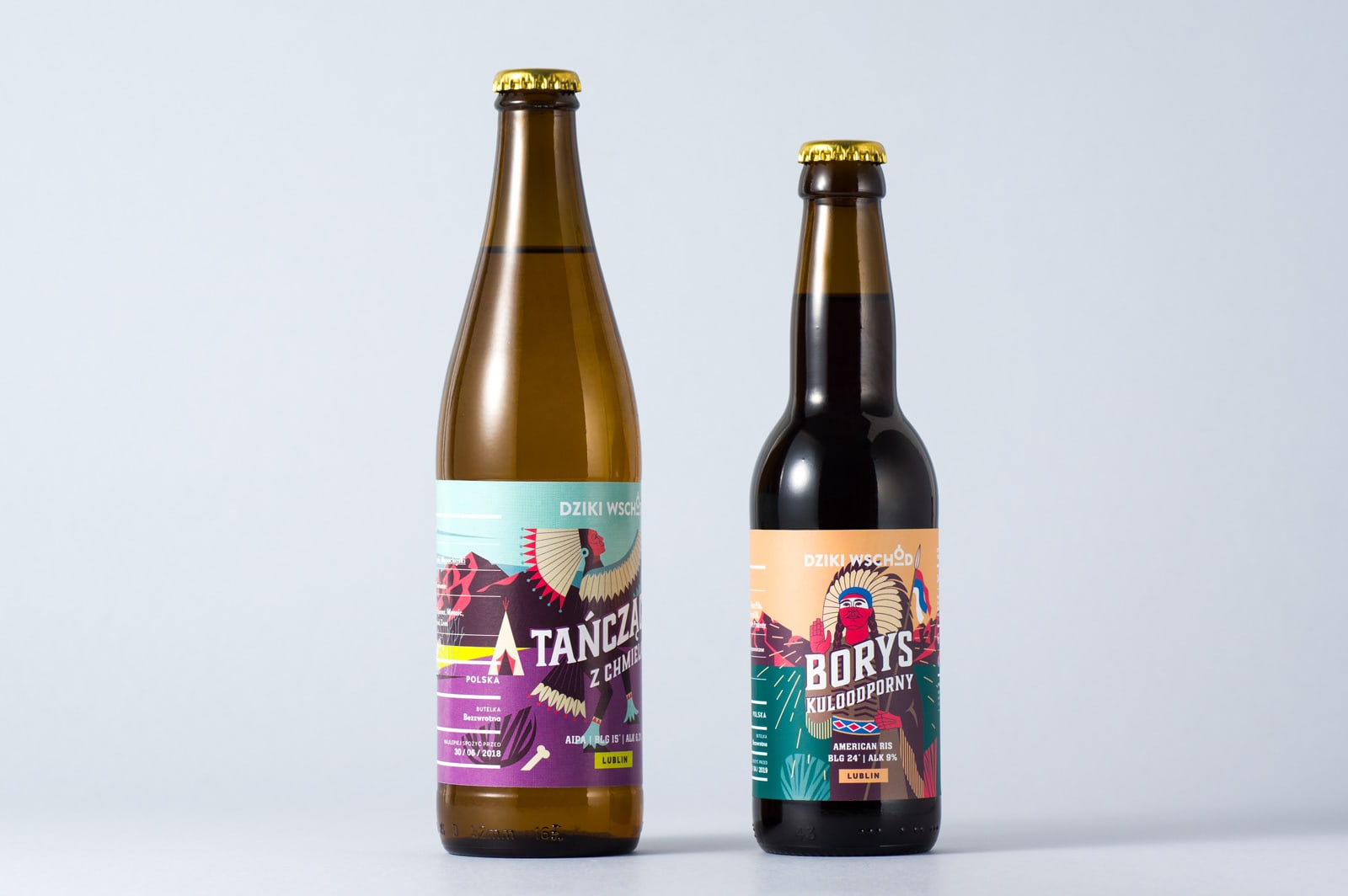 Dziki Wschód Brewery Packaging cover image