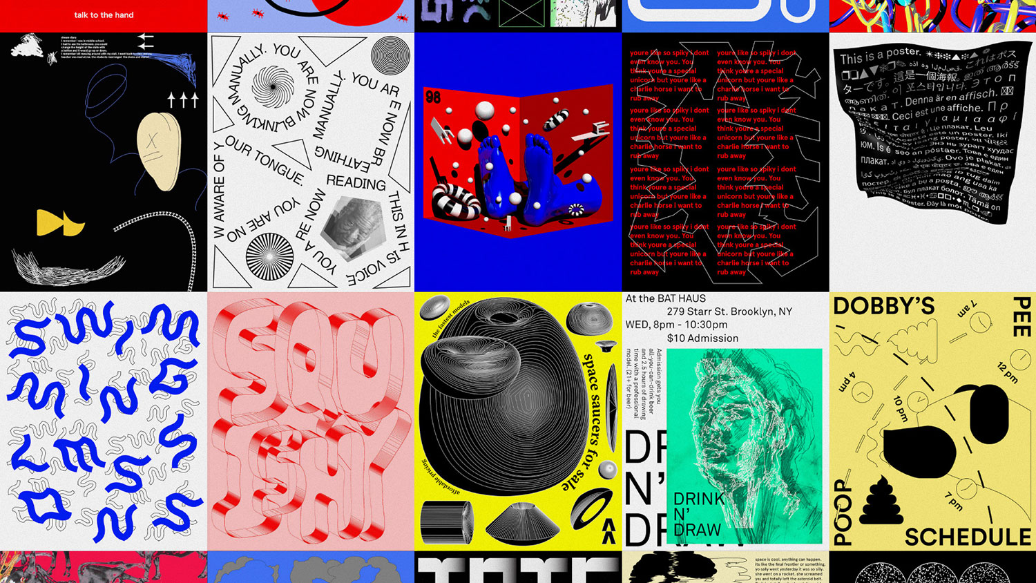 A Hundred Day Poster Project cover image