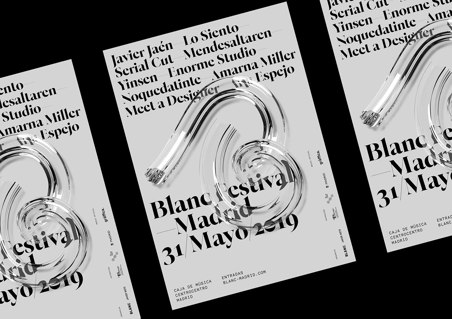Blanc Festival 19 Identity cover image