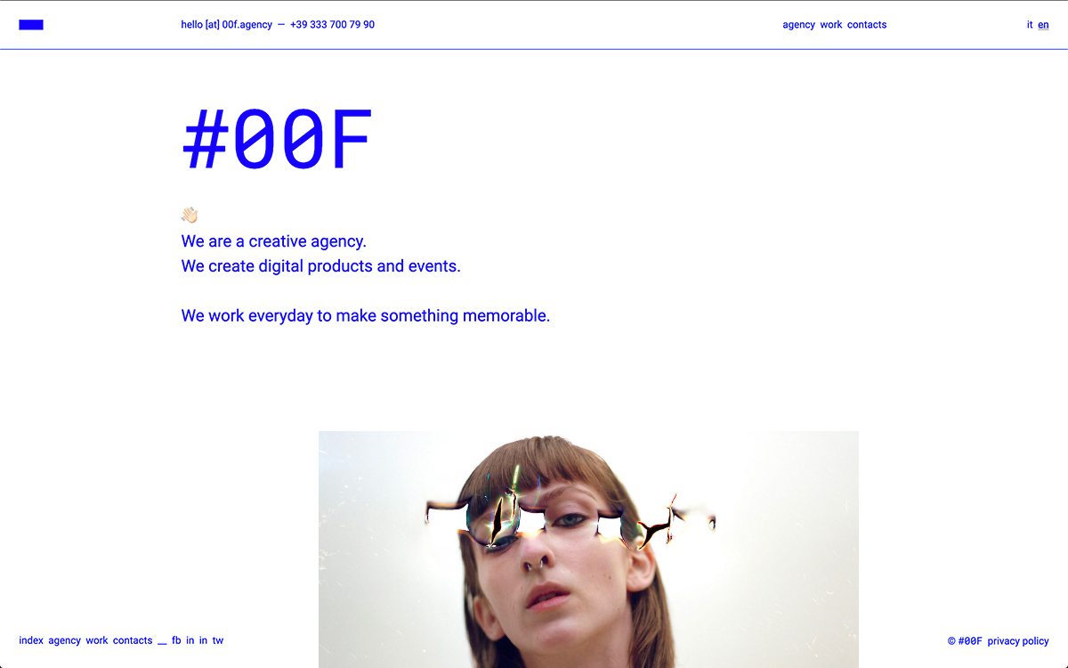 #00F Agency cover image