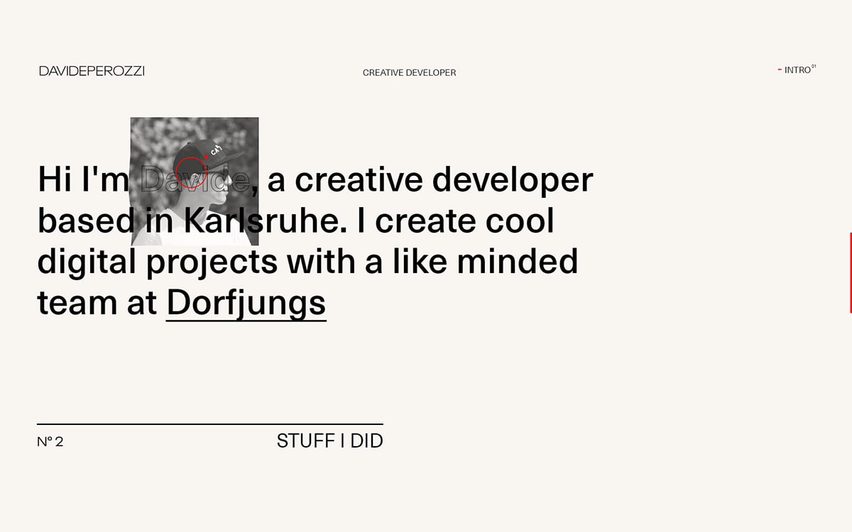 Davide Perozzi - Portfolio cover image