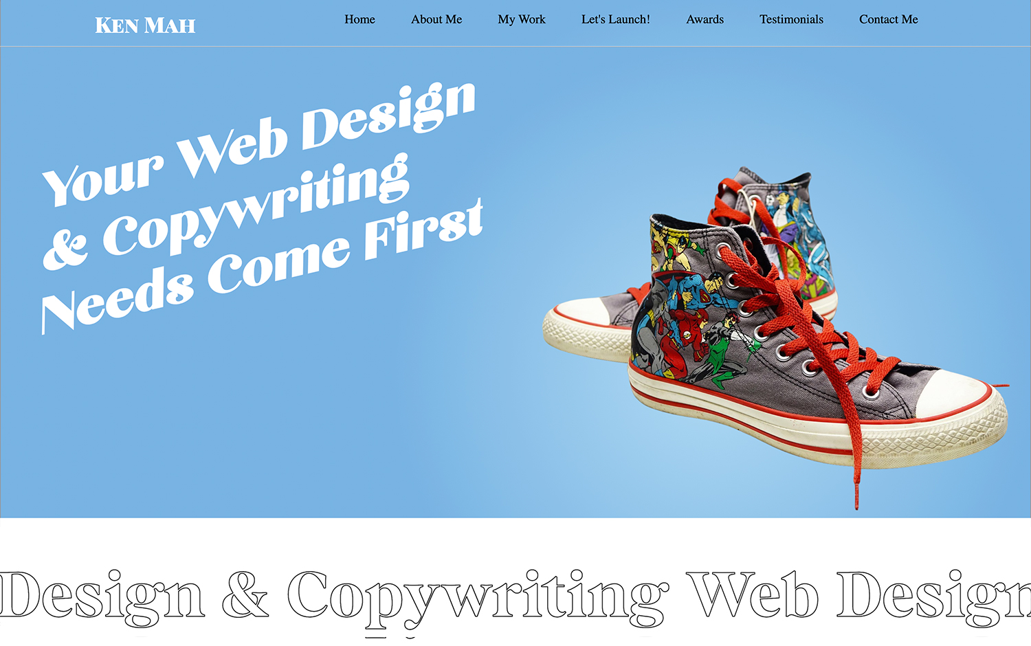 Ken Mah Web Designer cover image