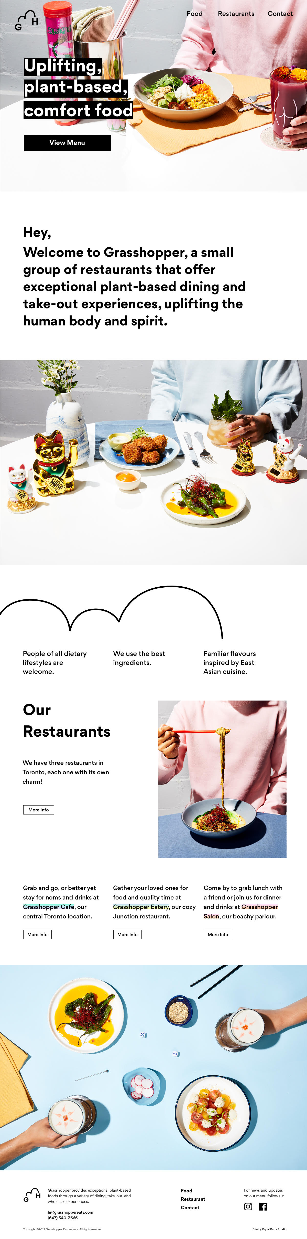 Grasshopper Restaurants cover image