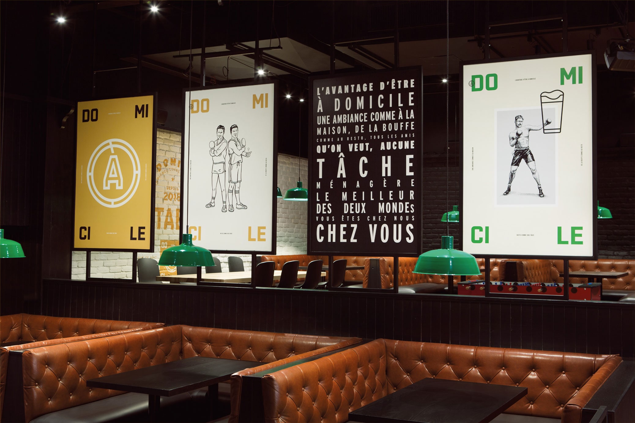 À Domicile Restaurant Identity cover image