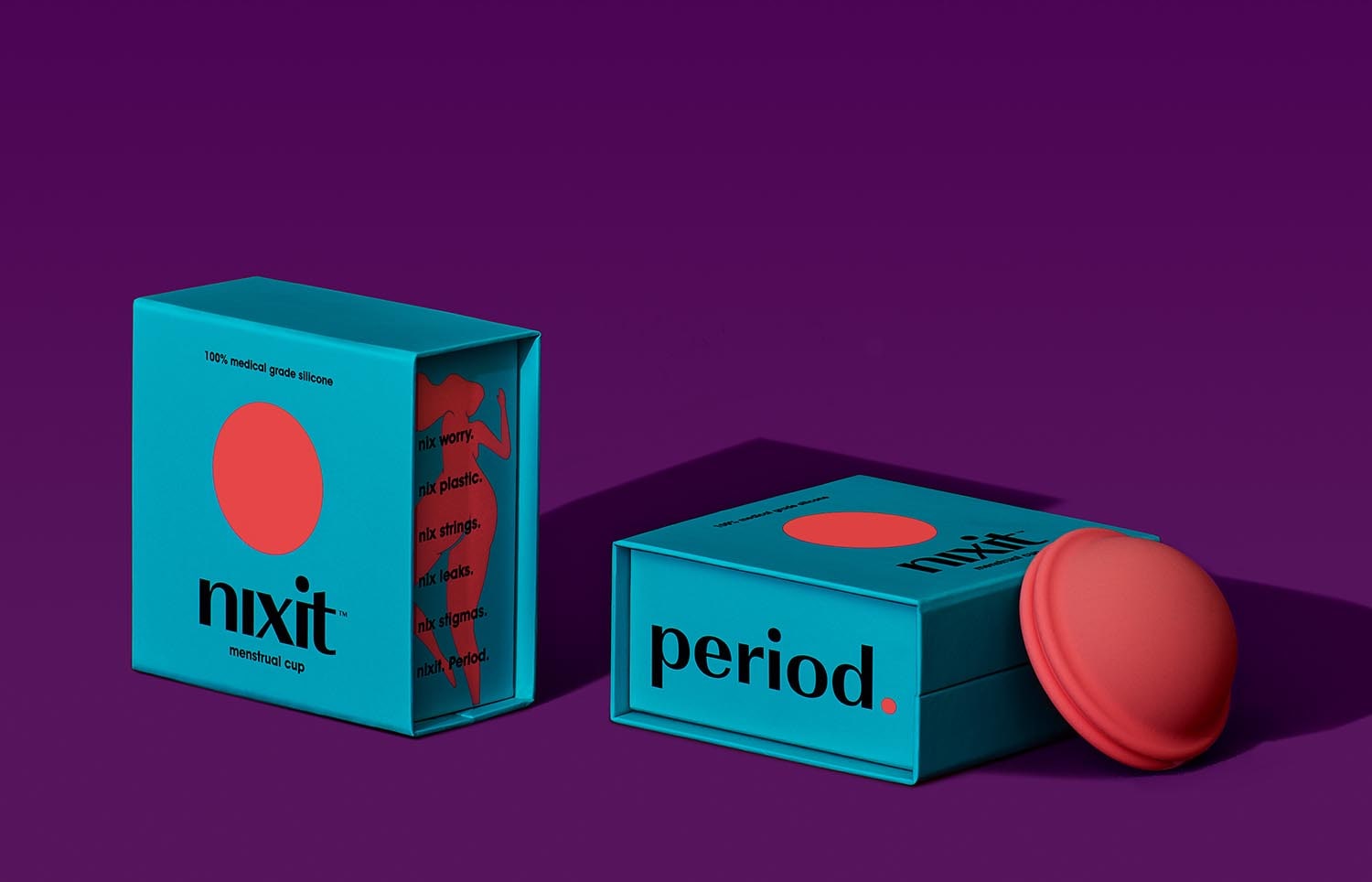 Nixit period Identity & Packaging cover image