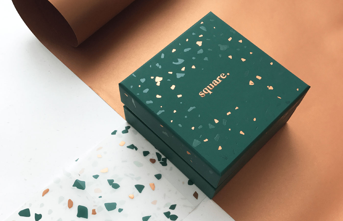 Square Chocolate Packaging Design cover image