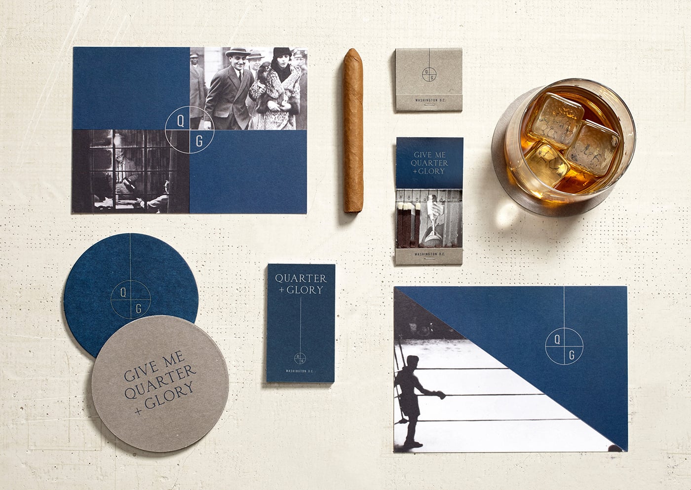 Quarter + Glory Identity cover image