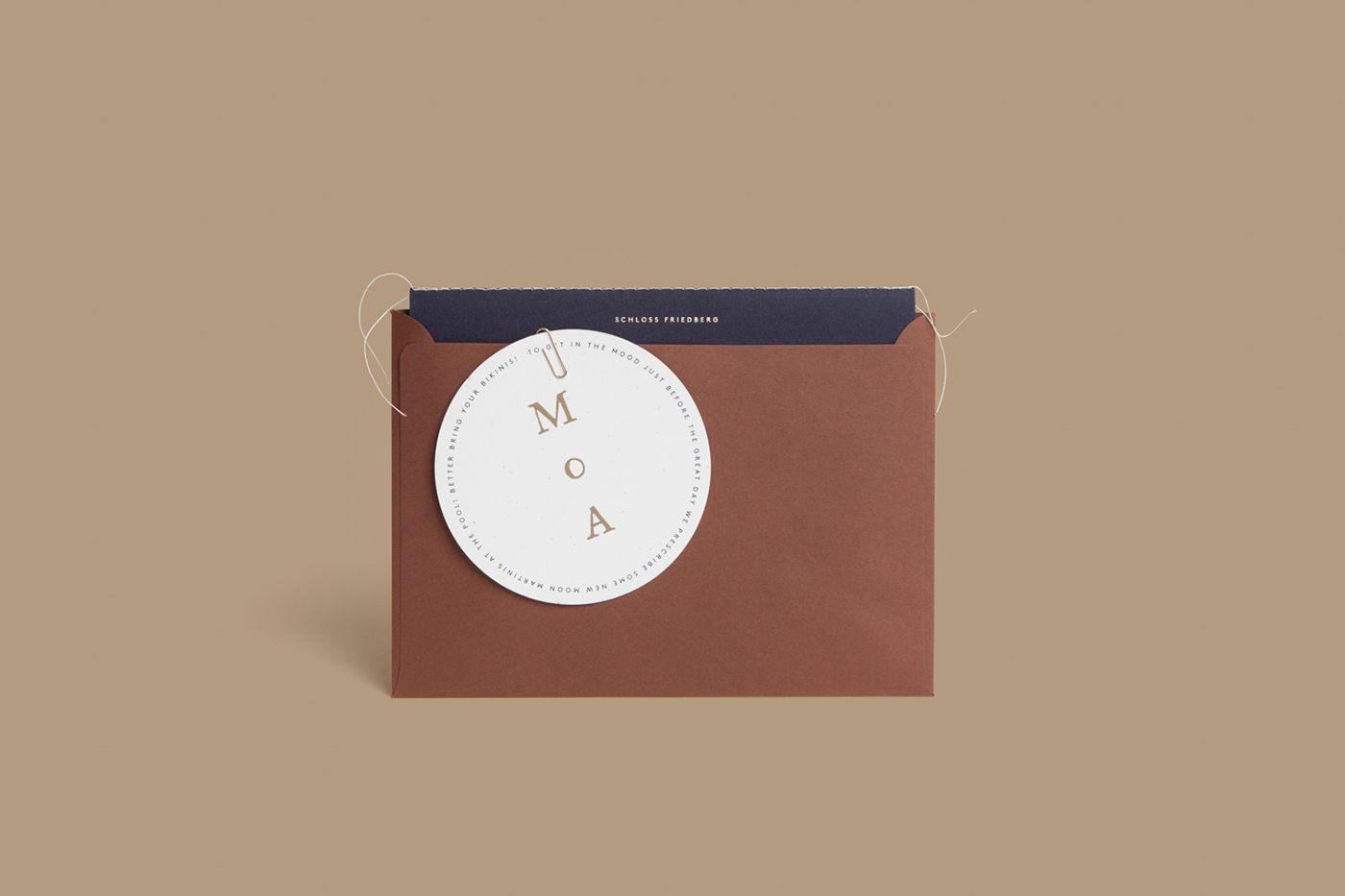 M&A Wedding Invitation cover image