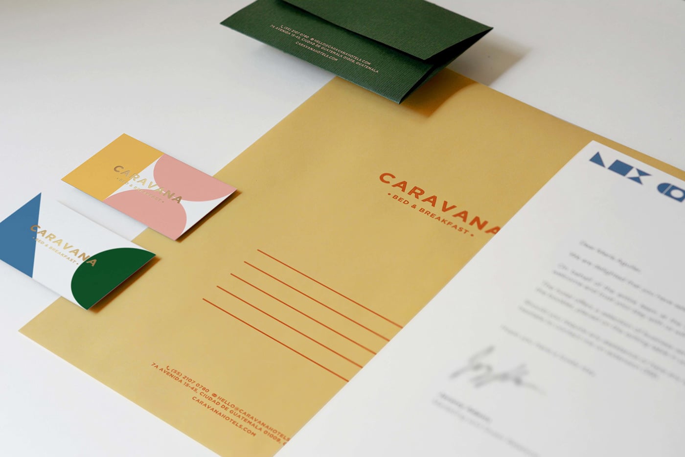 CARAVANA Bed & Breakfast Identity cover image