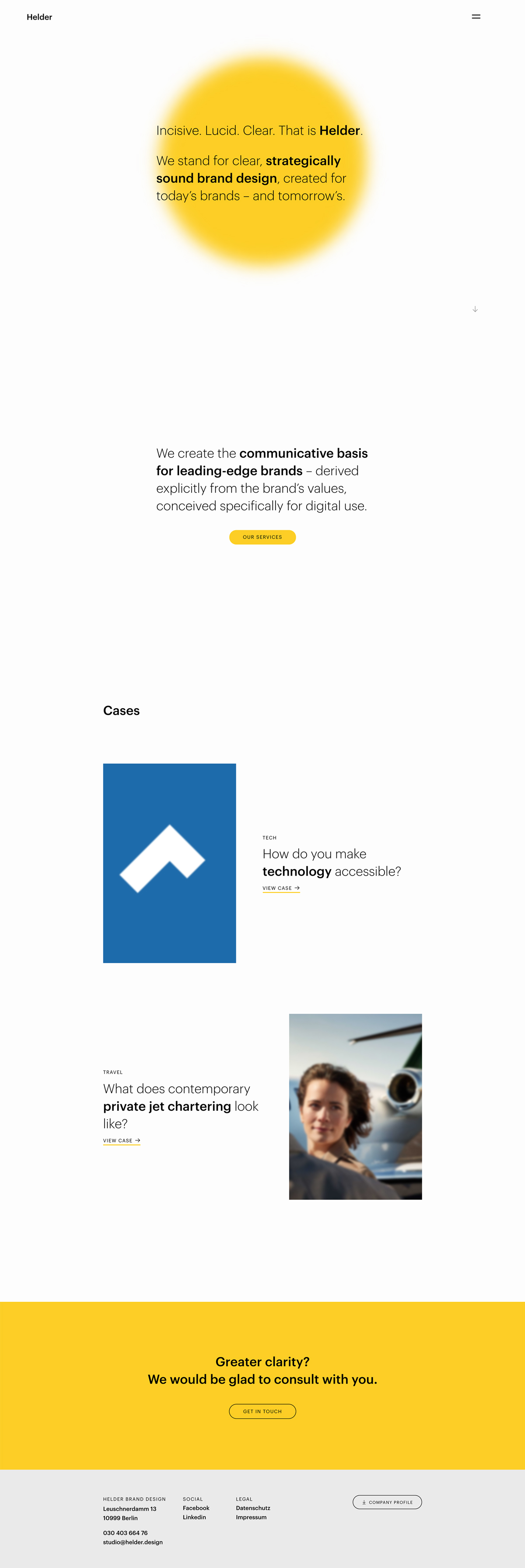 Helder Brand Design cover image