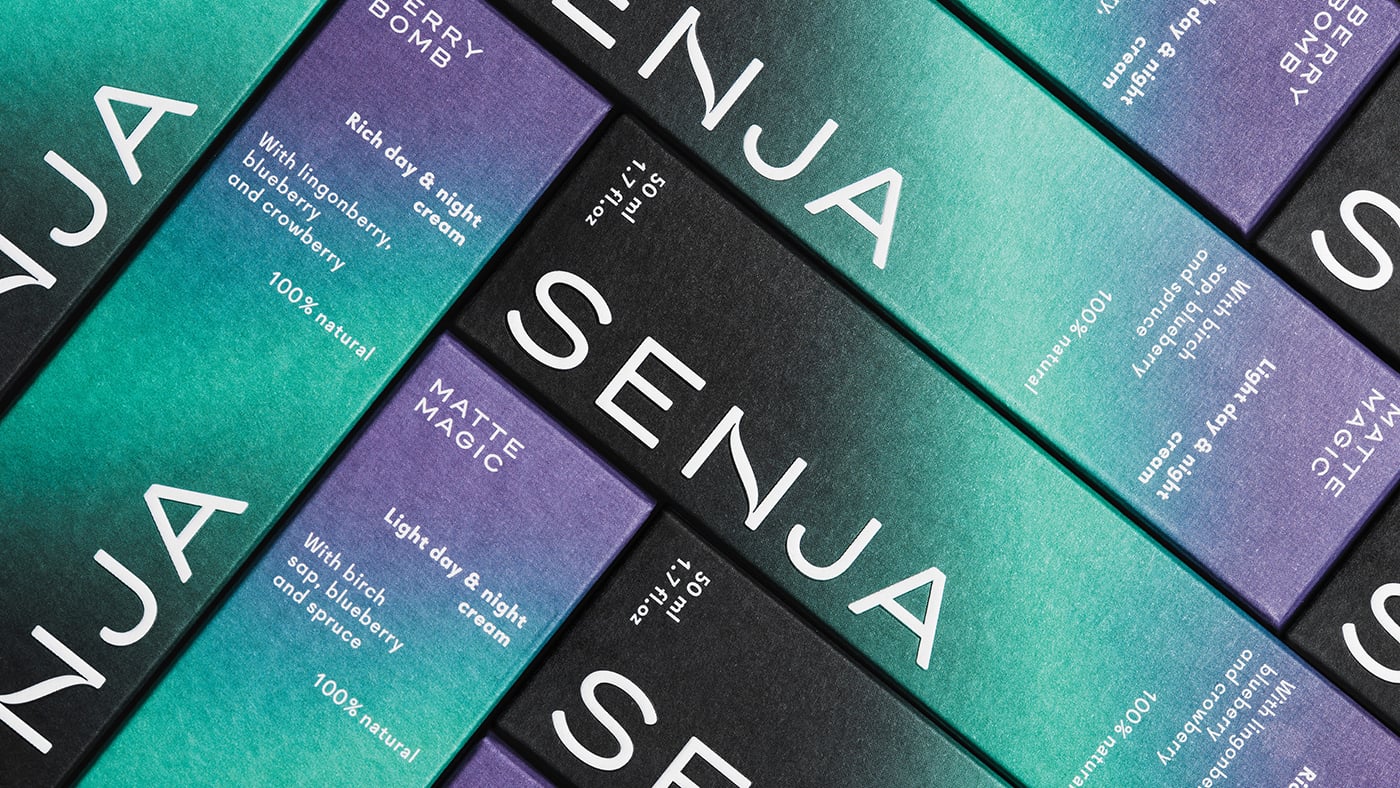 Senja Cosmetics Identity cover image