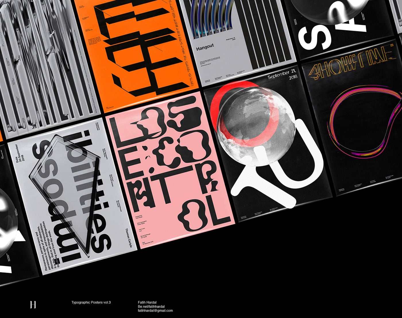 Typographic Posters Vol 3 cover image