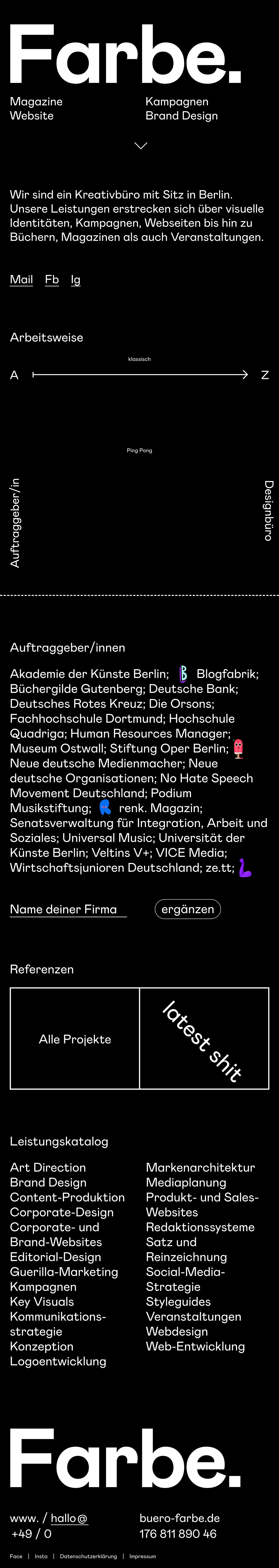Farbe. cover image