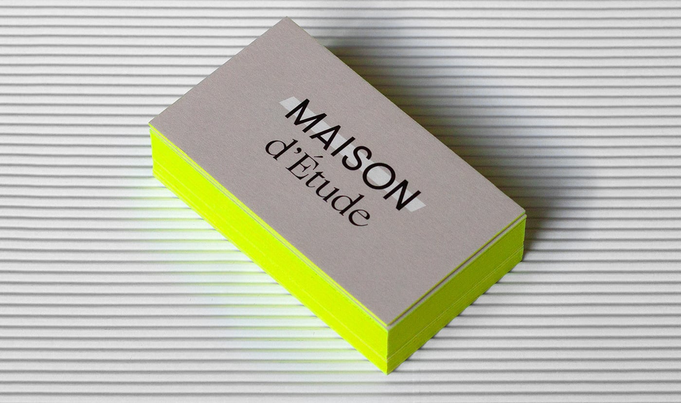 Maison d'Étude Identity cover image