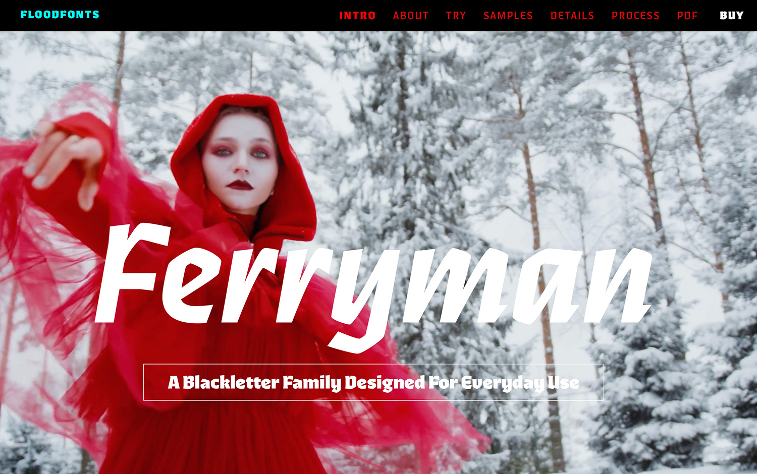 Ferryman font cover image