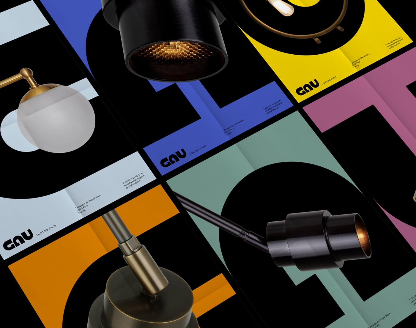 Gau Lighting Brand Identity cover image