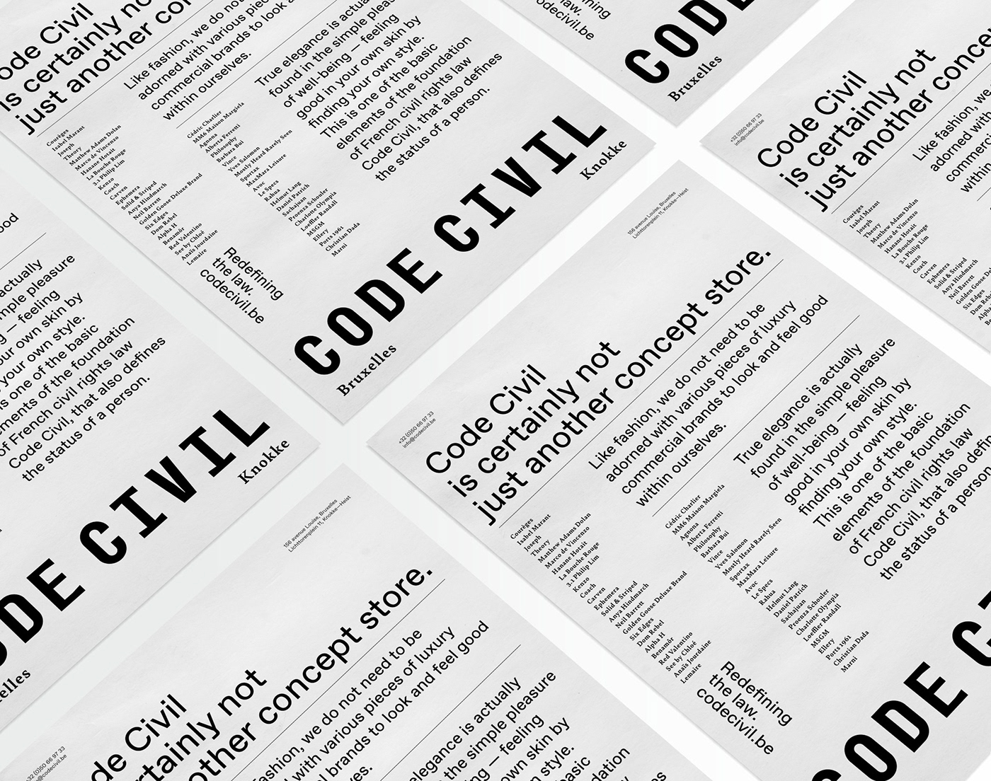 Code Civil Brand Identity cover image