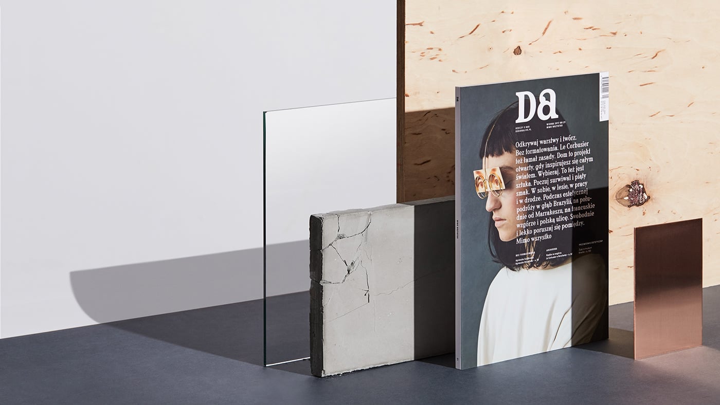 Da Magazine Editorial Design cover image