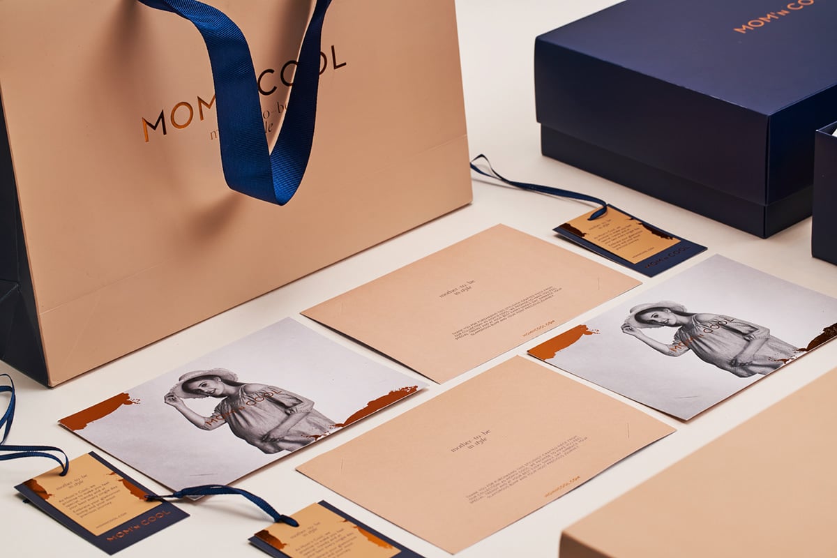 Mom N Cool Branding cover image