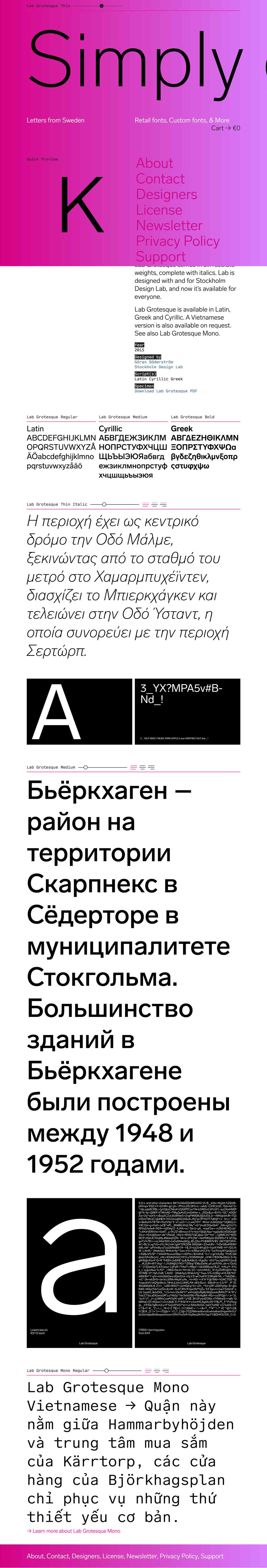 Letters from Sweden cover image