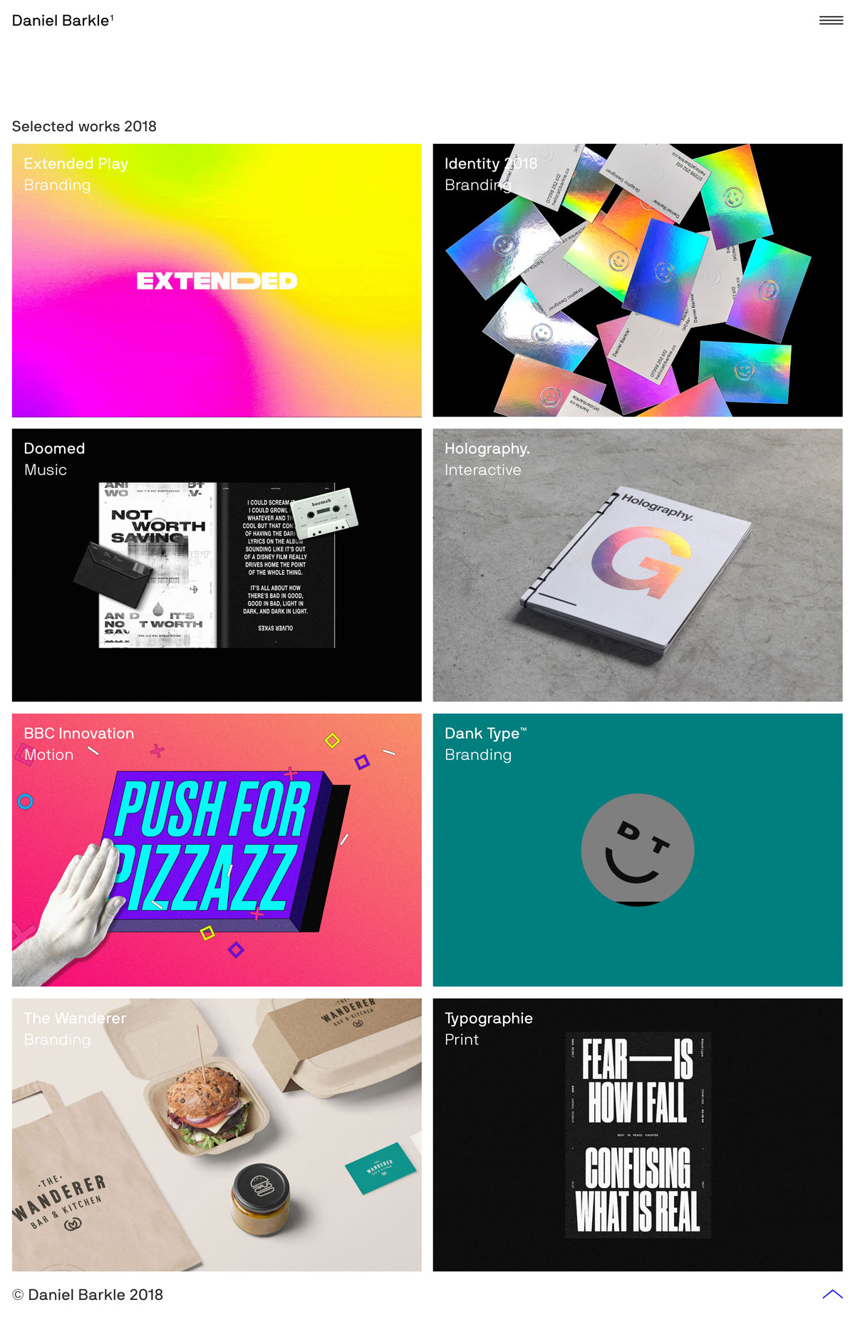 Daniel Barkle made with Semplice cover image