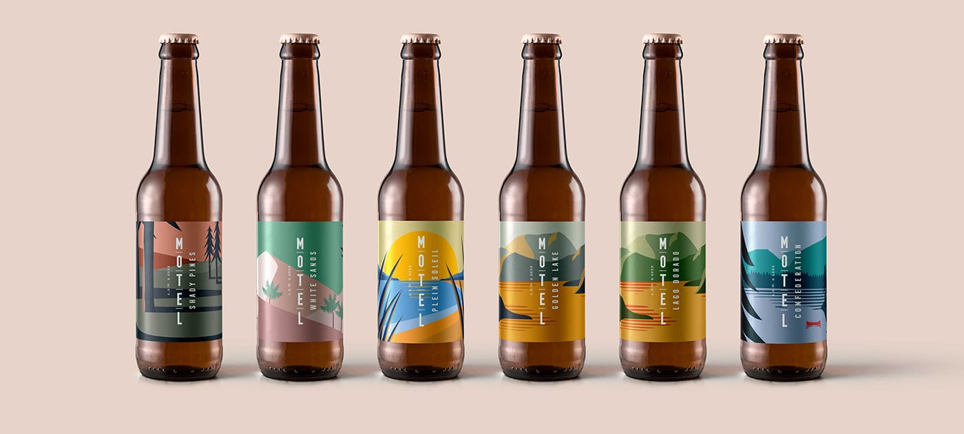 Motel Beer & Minibar Identity cover image