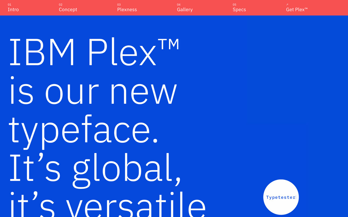 IBM Plex Font cover image