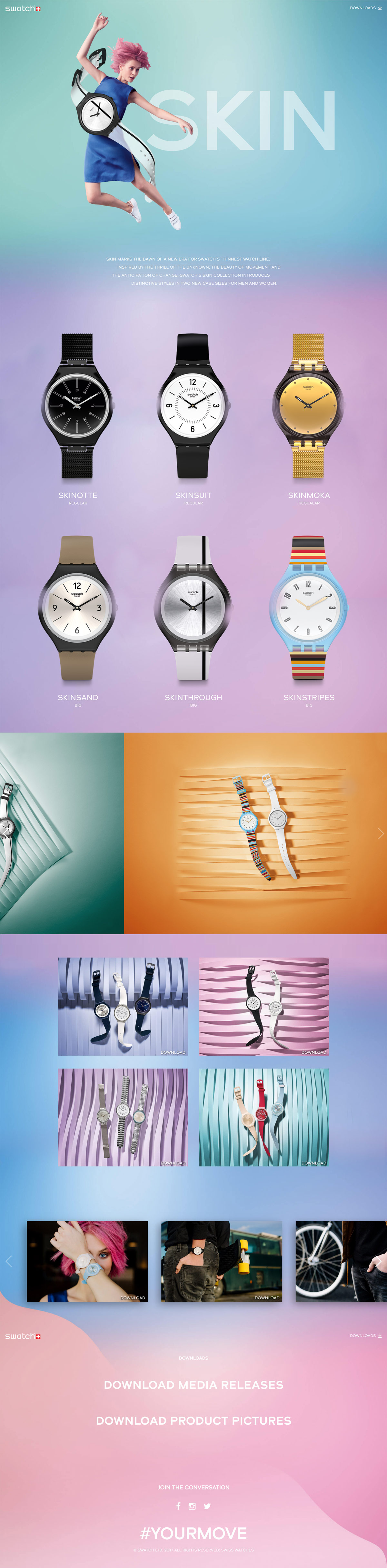 SWATCH Skin Presskit cover image