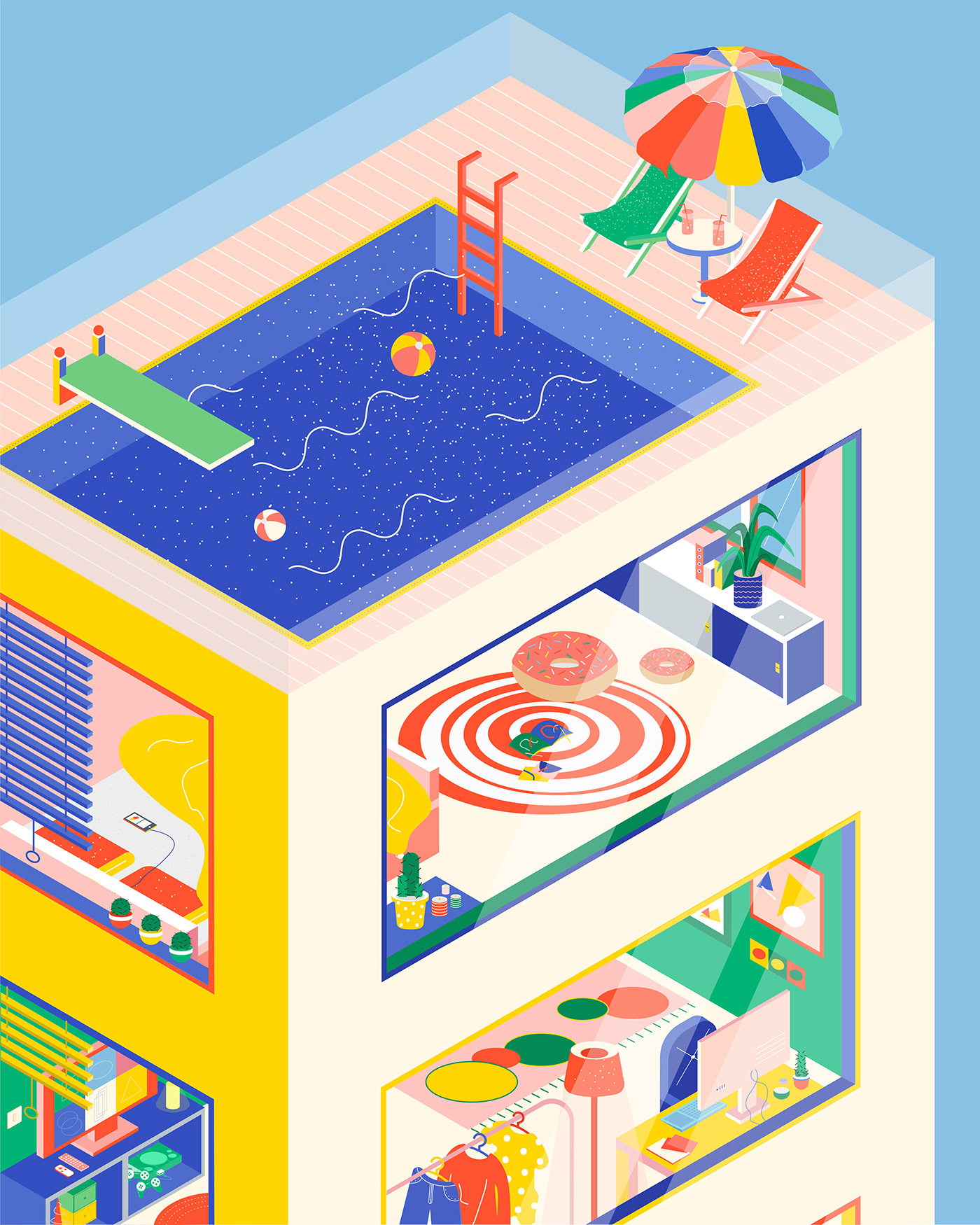 Isometric Illustrative House cover image