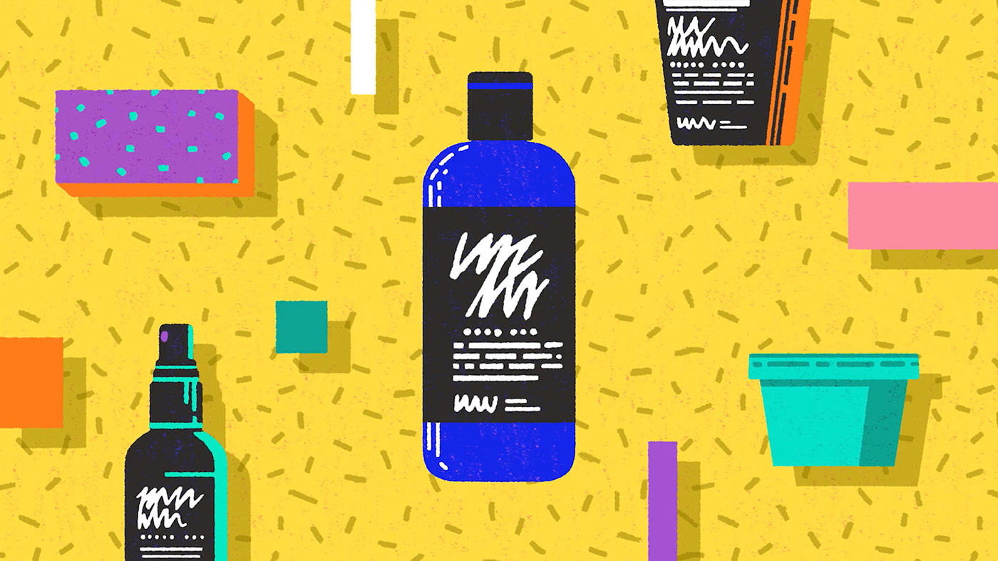 Lush Christmas 2017 Illustrations cover image