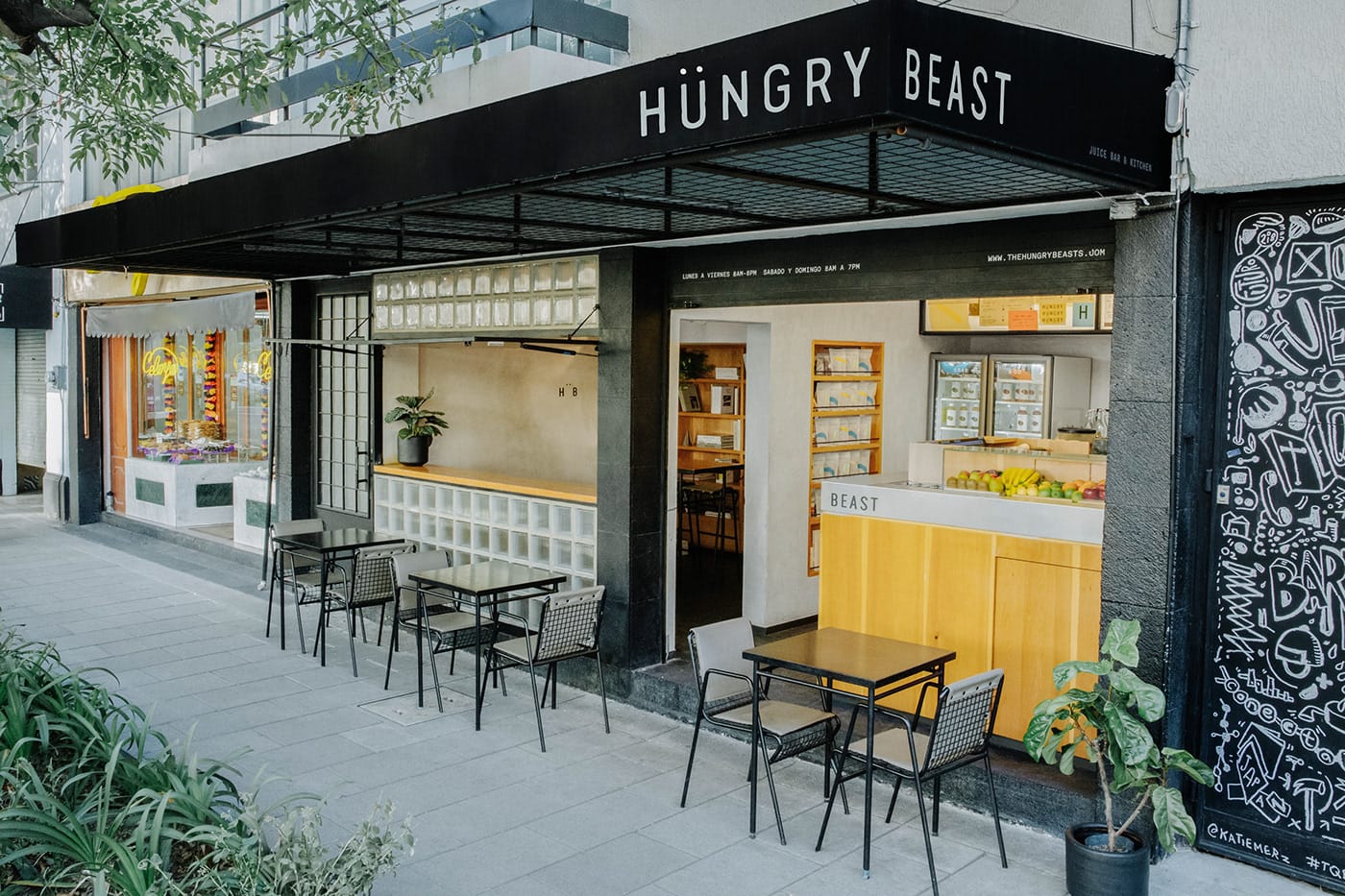 Hungry Beast Juice Bar Interior Design cover image