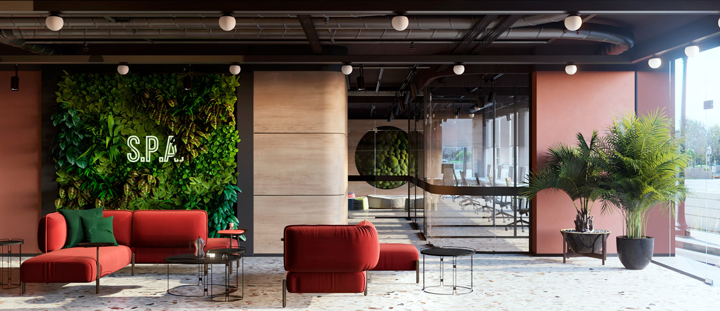 Energetic Italian Office Design cover image