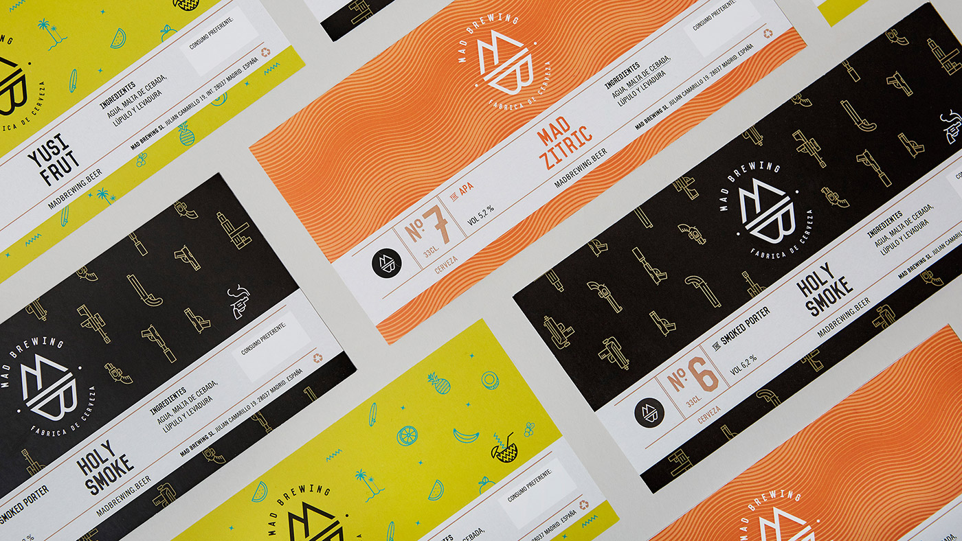 Mad Brewing Branding cover image