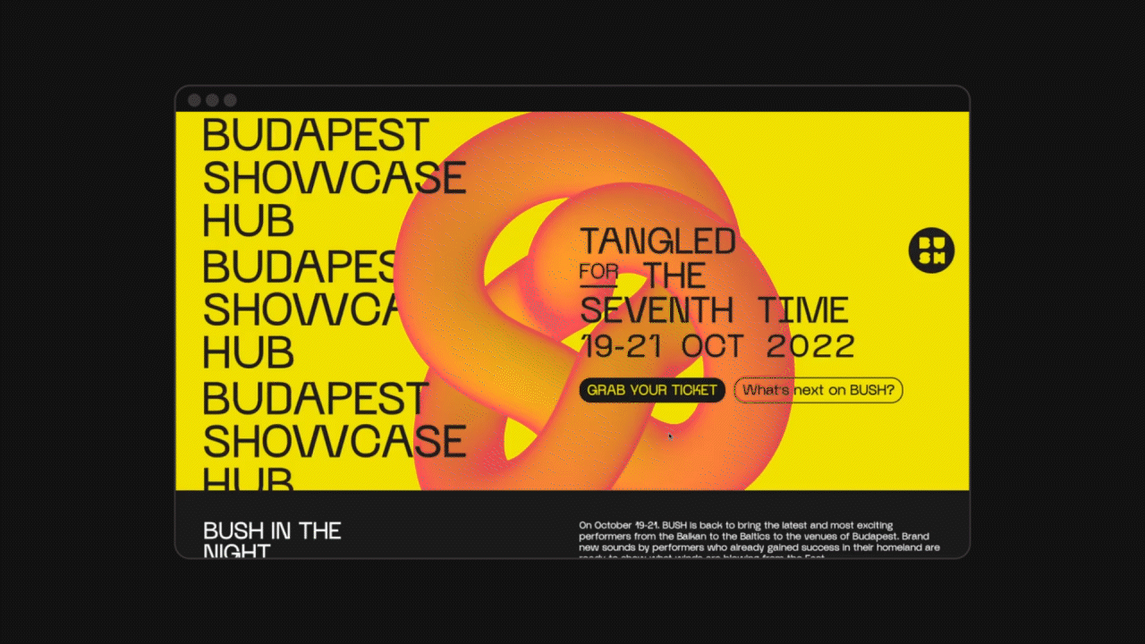 Budapest Showcase Hub 2022 cover image