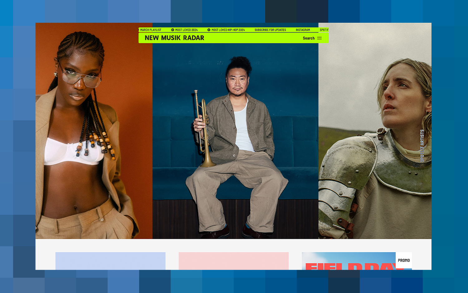New Musik Radar cover image