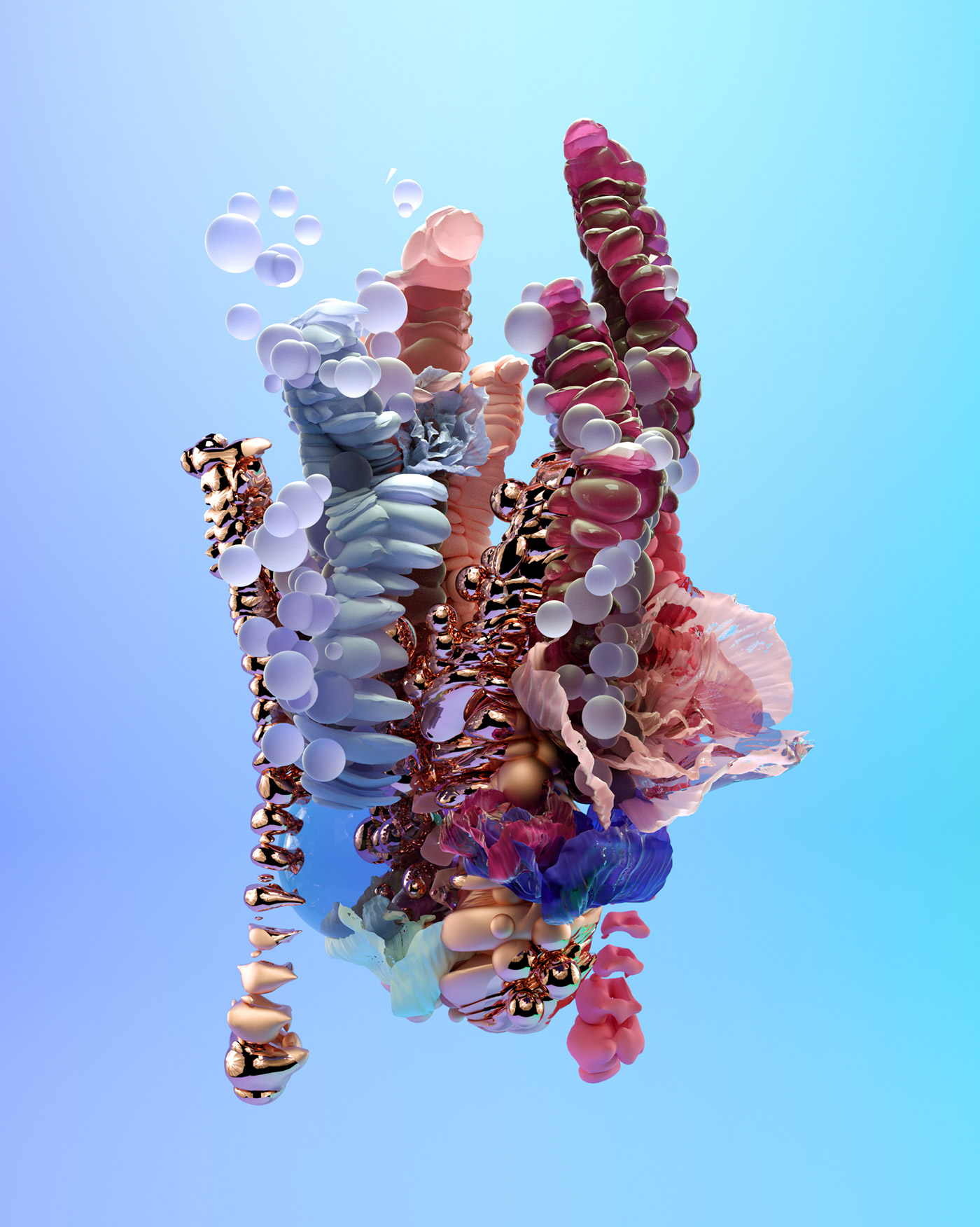 Surreal Organic 3D Art cover image