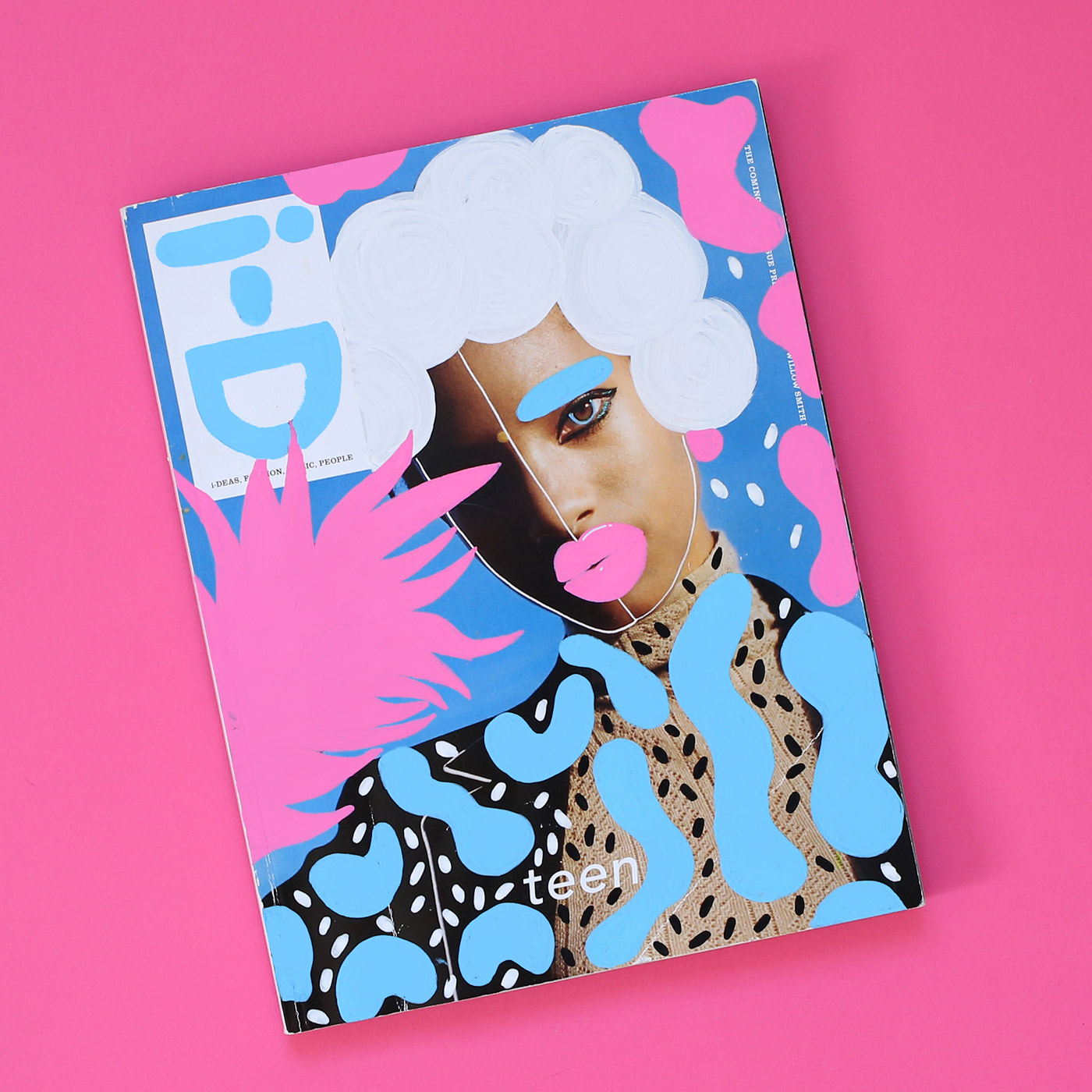 Magazine Paint-Over Illustration cover image